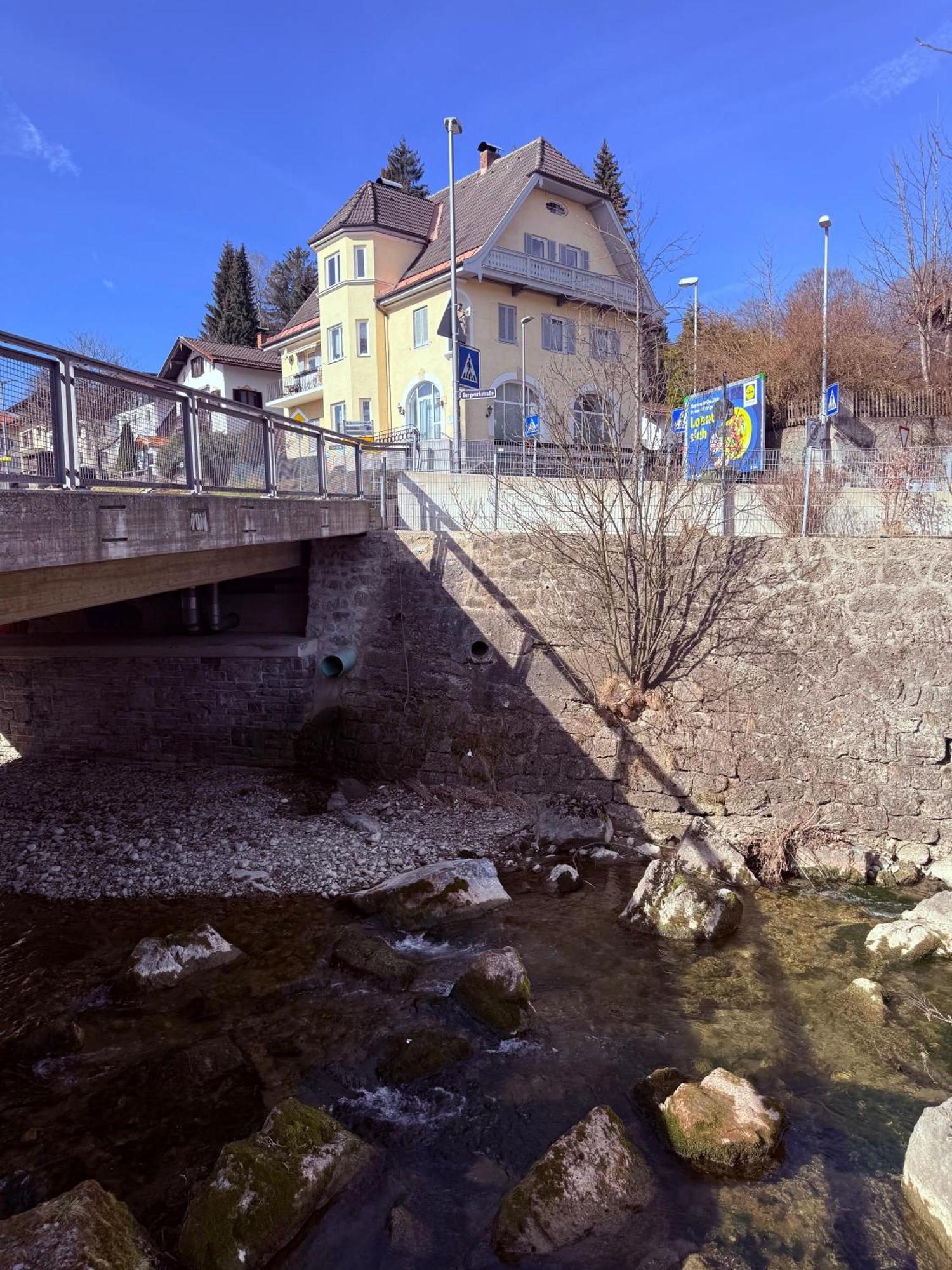 Liebelei Miesbach - Boutique-Apartment Mit Terrasse Im Zentrum Bagian luar foto